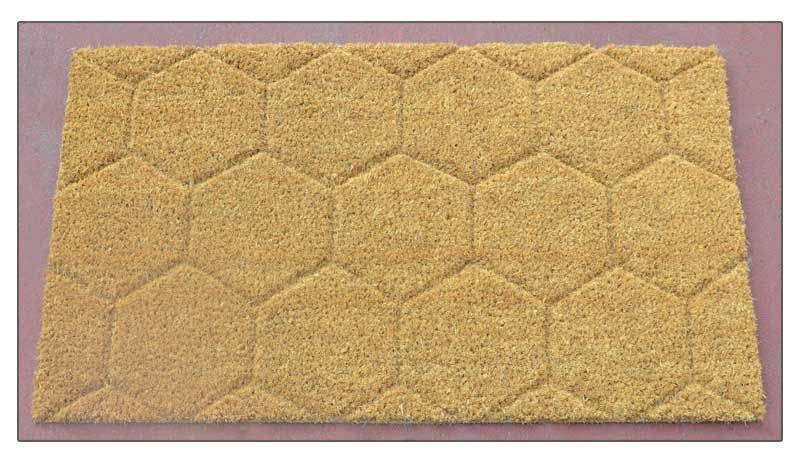 Rubber Tufted Clipped Mats